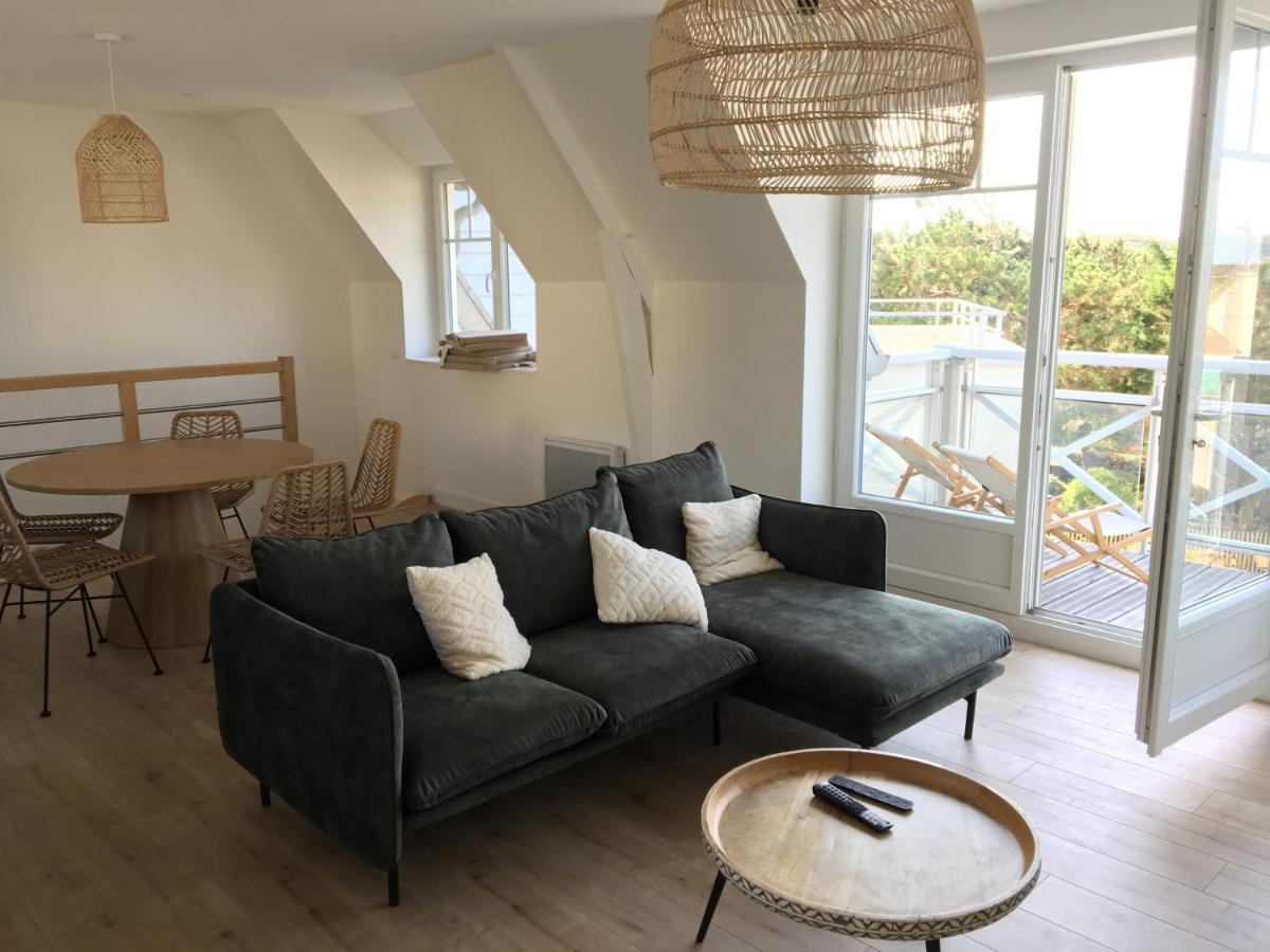 Nouveau! Superbe Appartement Avec Terrasse Vue Mer Ambleteuse Exterior foto